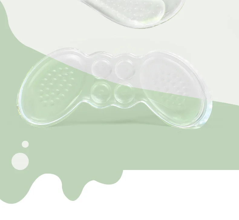 2 Stück/4 Stück Silikon-Ferseneinlagen, Fersenpads, Fersenschutz, größenverstellbar, selbstklebend, rutschfest, Schuh-Einlagen zur Schmerzlinderung, Fußpflege-Einlagen – Detail 2