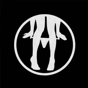 8x8公分個人化性感女孩摩托車反光乙烯基貼紙,可用於汽車保險桿、油箱、車窗、後窗等處。 10 最佳銷售 汽車貼紙 - №6