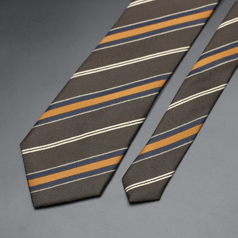 신상품 스트라이프 블루 참신한 디자이너 웨딩 타이 남성용 선물 남성 패션 넥타이 비즈니스 파티용