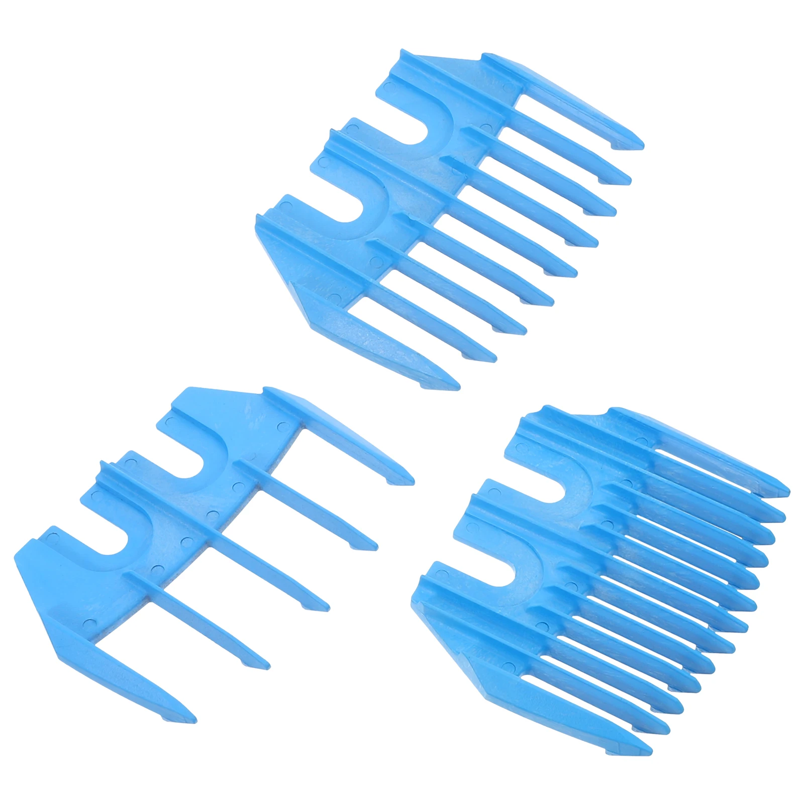 Trimmer con attacco protettivo in plastica guida per tosatrice da 3 pezzi per tosare accessori per forbici per tosatura di capre e pecore