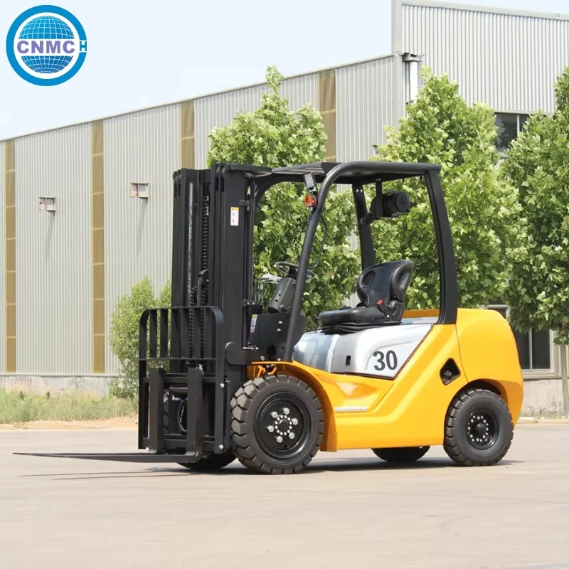 CPC-30K Fuel forklift Pallet 3 Ton Stacker Diesel Forklift CE Certified Customized High Lifting Logistics Port Terminal Use