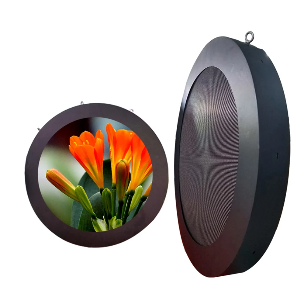 Customized Creative Indoor Round Shape LED Video Wall Display Screen TV Circle Panel Advertising Screen