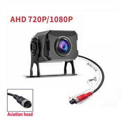 Reversing image 170 AHD 1920*1080P fisheye lens wide-angle lens HD starlight night vision car rearview camera bus card car