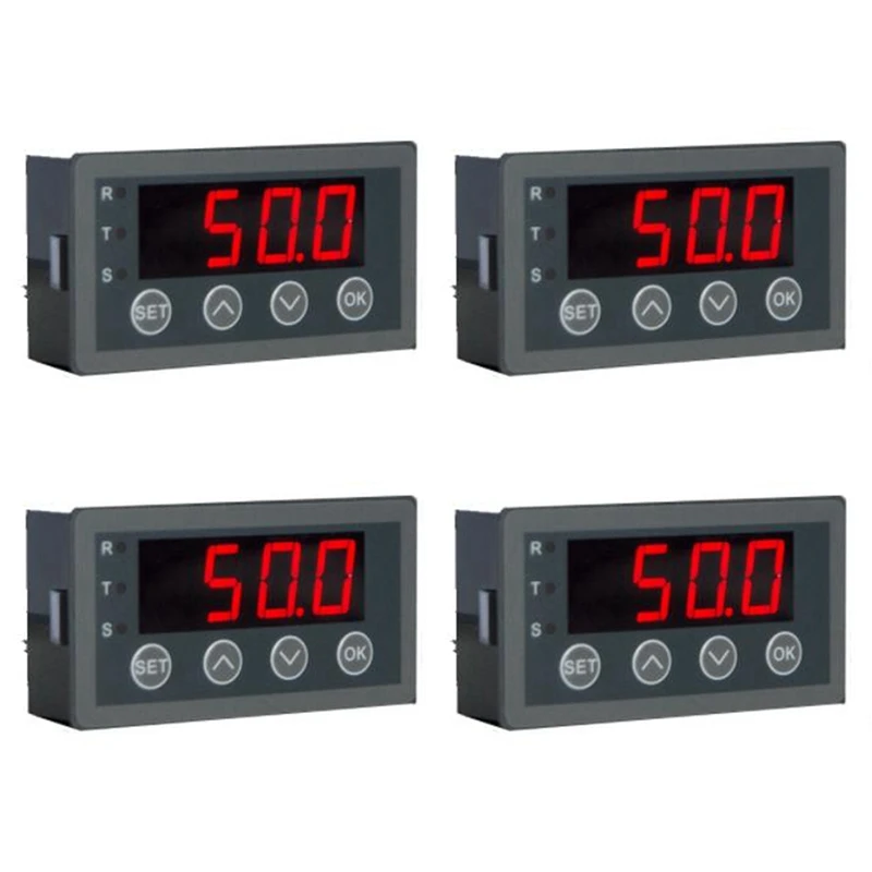 

HOT SALE 4X Digital Display Meter 0-10V 0-20MA 2-10V 4-20MA Analog Input Display Table Digital Display Head With RS485 Version