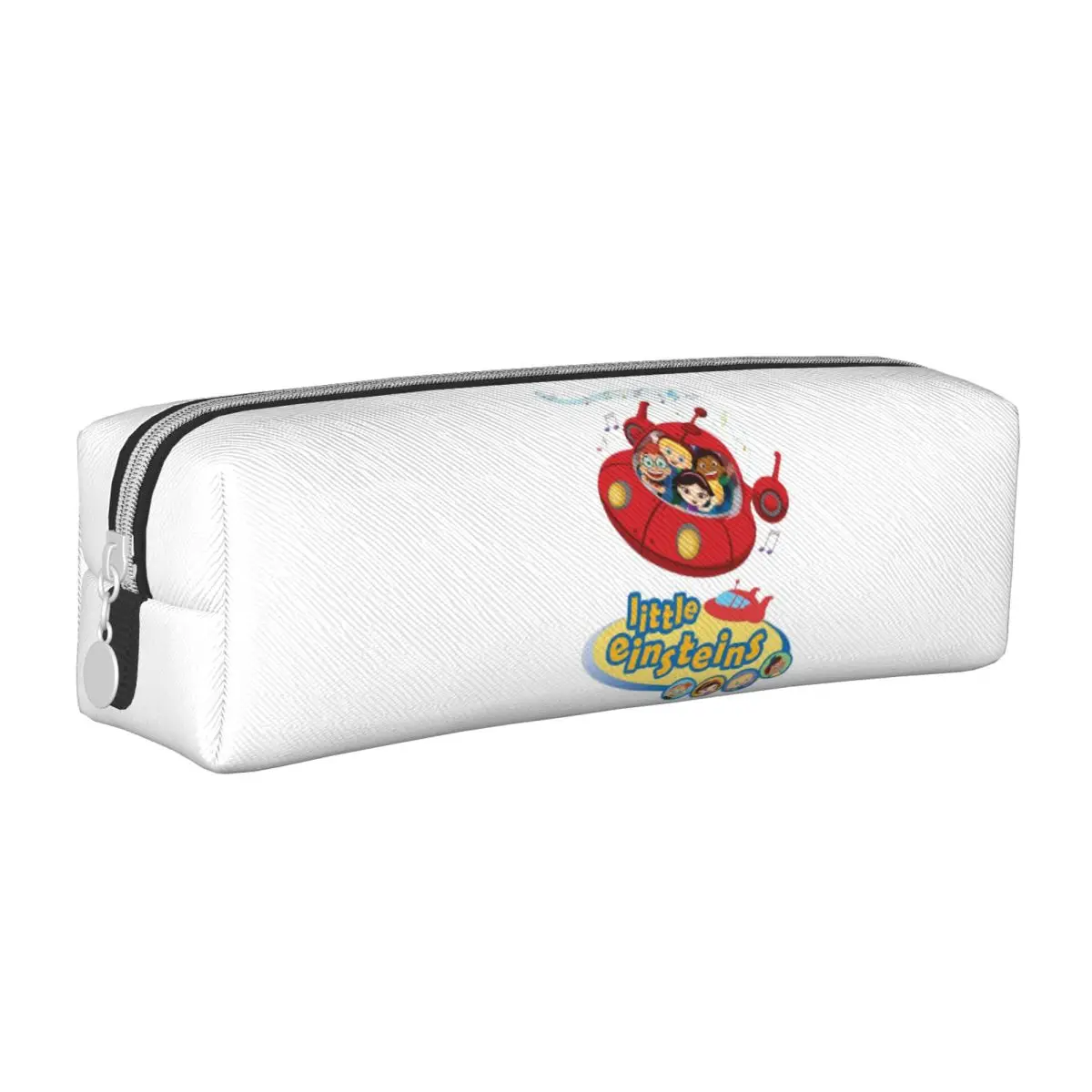 Engraçado little einsteins roupas little einsteins carro lápis casos caneta sacos caixa de caneta para meninos menina escritório lápis bolsa saco cosmético