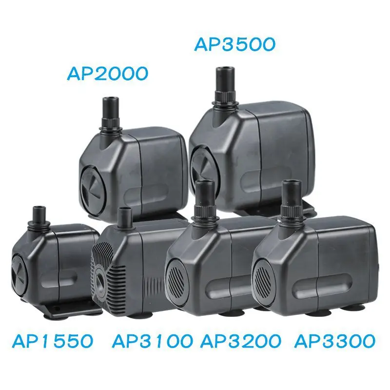 

Погружной водяной насос Jebo Lifetech AP 1200-3000 л/ч, бесшумная головка аквариумного насоса 1,6-3 м для фильтрации воды в аквариуме/циркуляции
