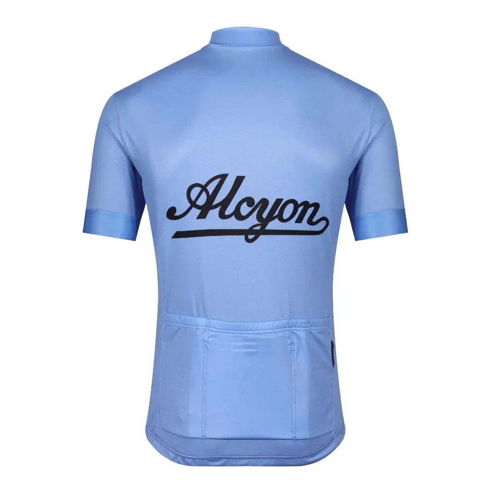 ALCYON TEAM Retro Classic Cycling Jerseys Racing Bicycle Summer Short Sleeve Ropa Ciclismo Clothing Maillot