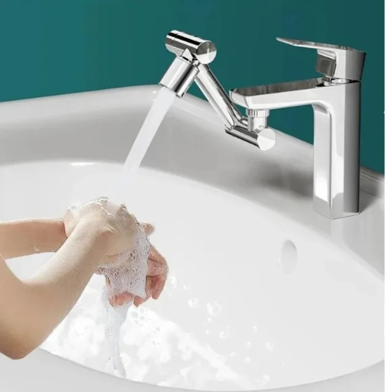 

Adjustable Metal Tap Aerator Anti-Splash Faucet Filter Nozzle Durable Water Saving Extender for Kitchen Bathroom