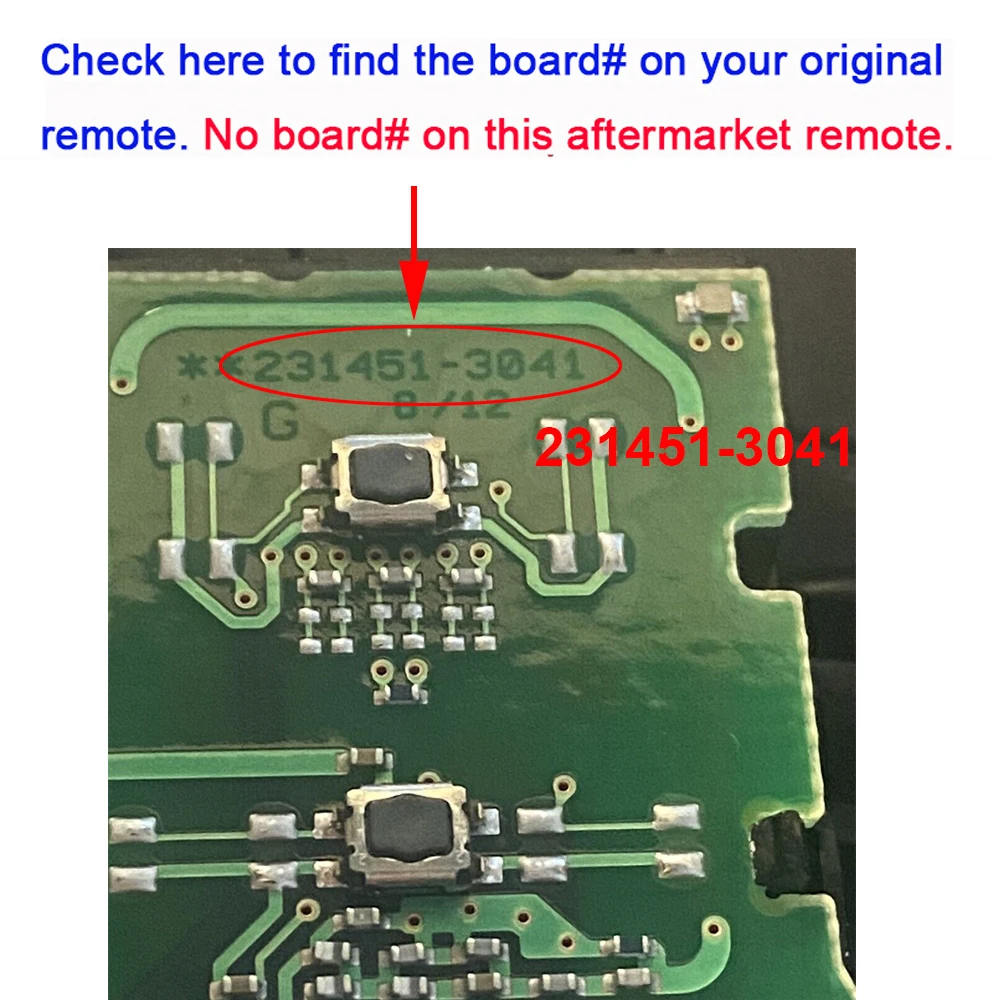 KEYECU 231451-3041 for Toyota Tacoma Tundra 2022 2023 2024 Smart Keyless Remote Key Fob HYQ14FBX 314.3MHz