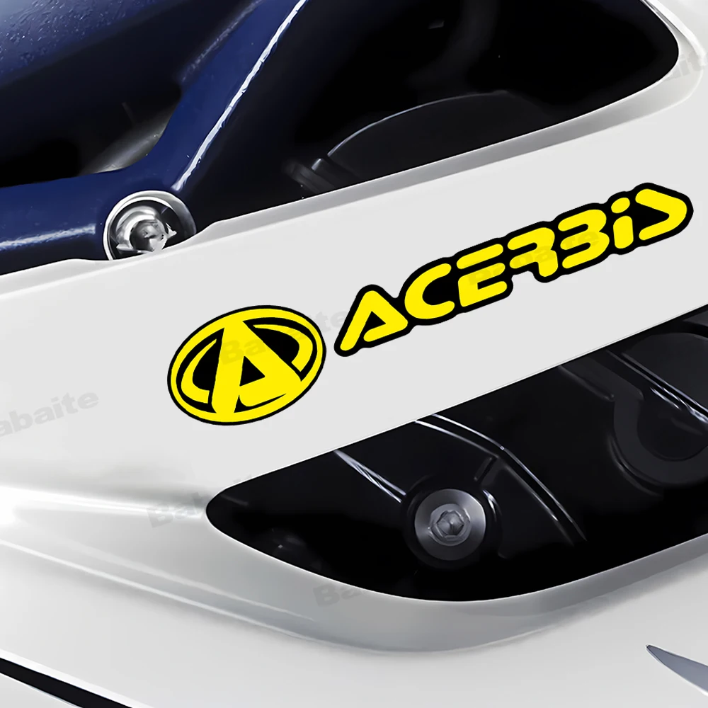 A-Acerbis Moto Bike Car Decal Vinyl Auto Accessories Window Trunk Racing Truck Decor Tuning Accessories