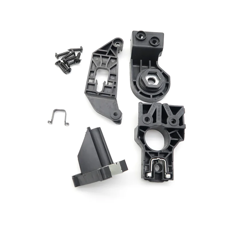 

For Audi A5L 17-24 Car Headlight Repair Kit Bracket Protective Ring Plastic Repair Black Fittings with Screw 8W6998121 8W6998122