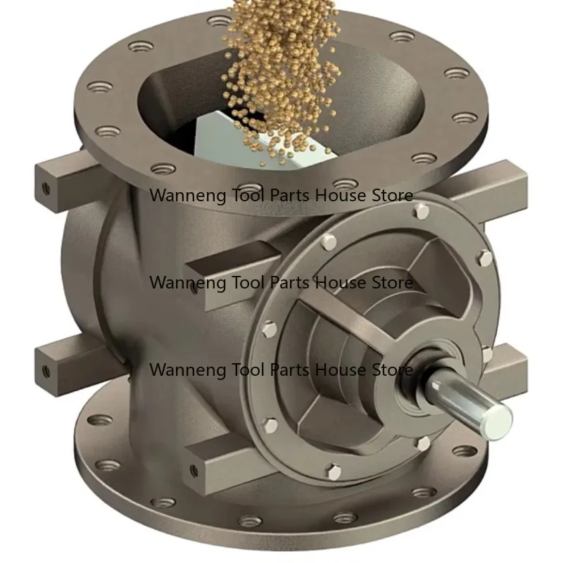 

China Cheap Price Industrial Motorized Cast Iron Airlock Fly Ash Rotary Valve