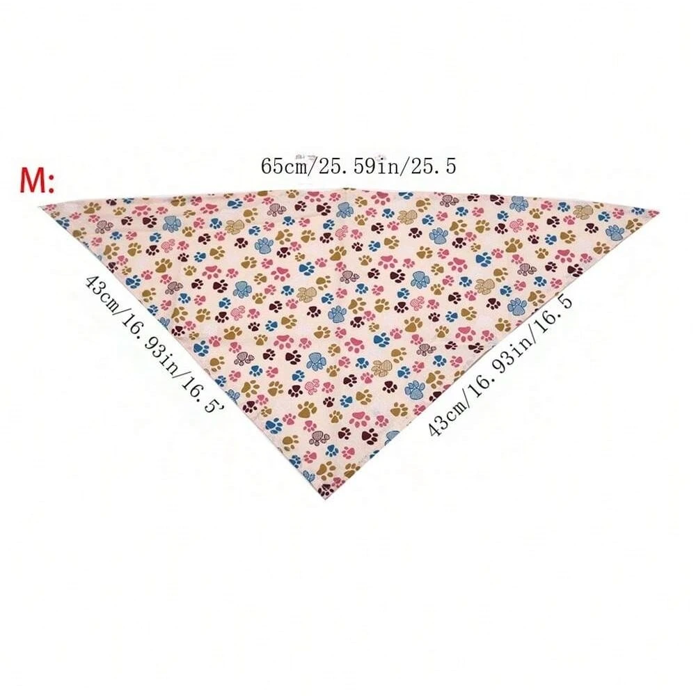 50PCS Dog Triangle Scarf Wholesale Dog Bandana Summer Pet Grooming Accessories For Dogs and Cats Dog Scarf Pet Supplies