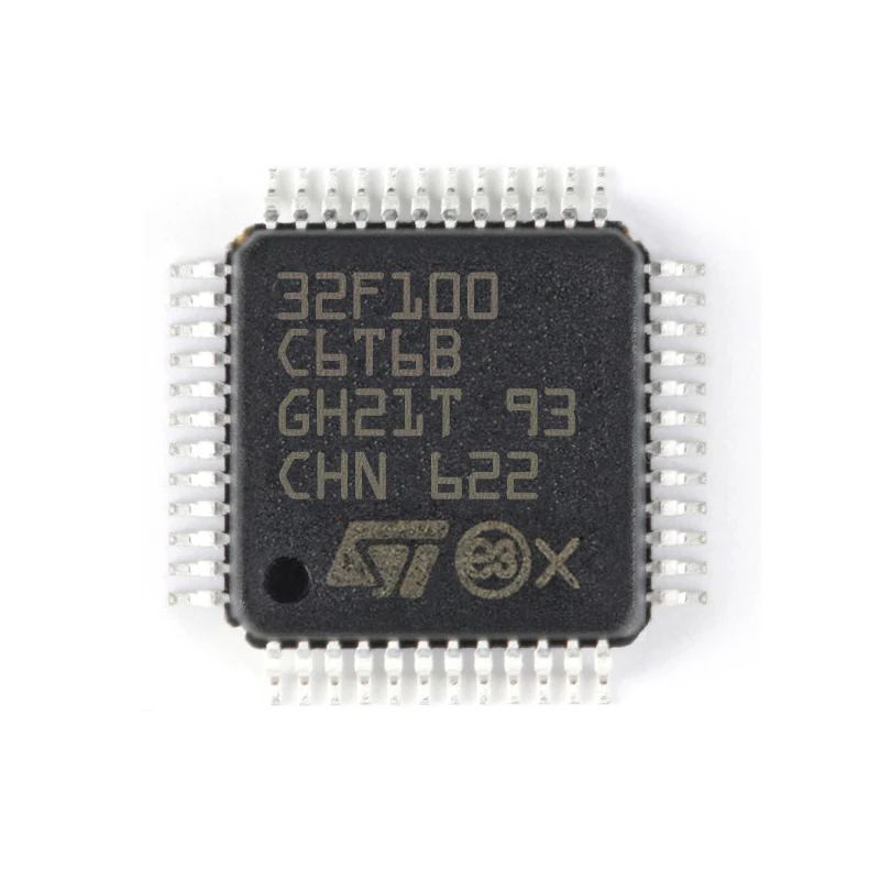 5Pcs/Lot	 	STM32F100C6T6BTR	 	48-LQFP	 	Help PCBA Complete BOM And Material List