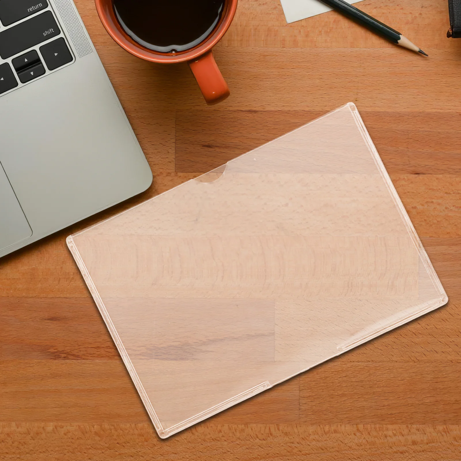 غطاء صلب شفاف لحماية شهادة الميلاد 7.4 × 5.2 نافذة شفافة حماية قوية للمستندات العائلية #1