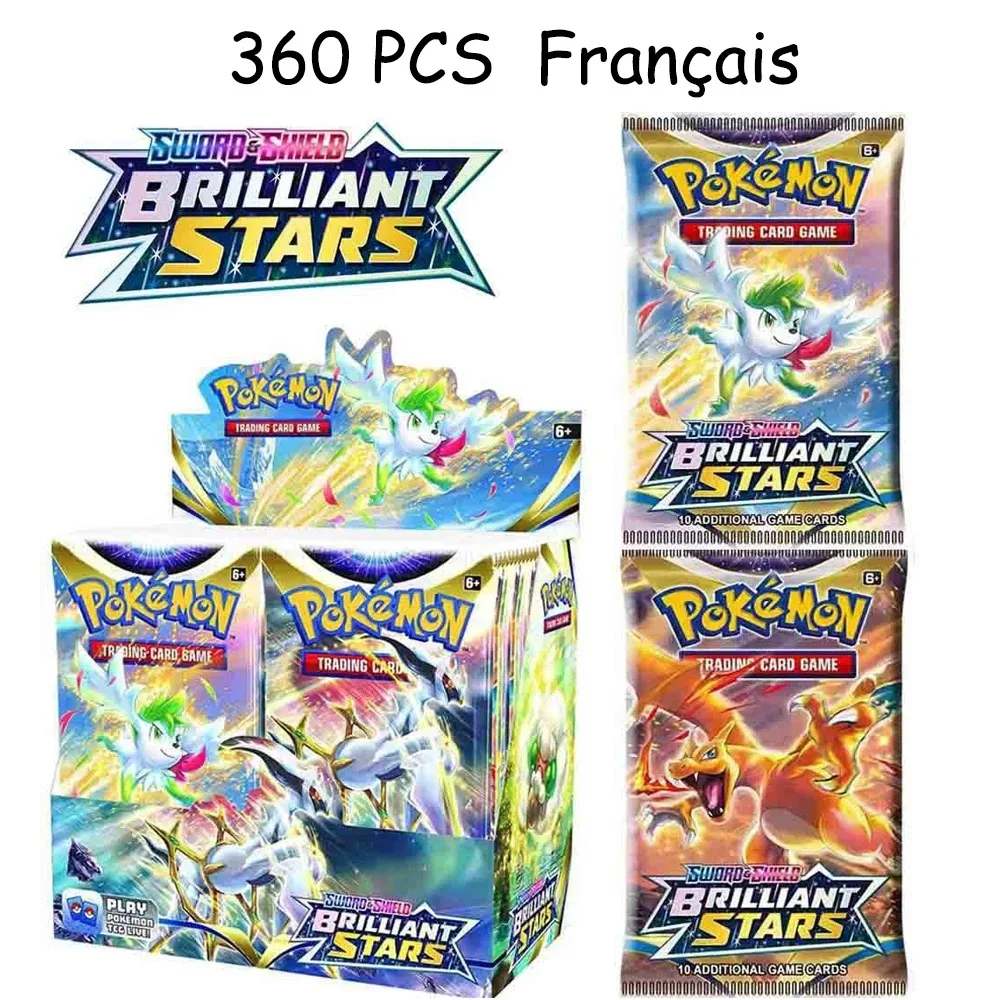 Pokémon Karten tcg: 324 Stück Obsidian Flammen scharlachrot & violett Booster Box 36er Pack Box seltene Booster Pack Sammler karte Spielzeug Geschenke