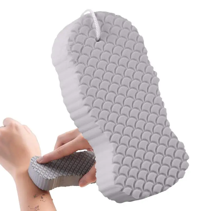 

Soft Sponge Body Scrubber Soft Bath Sponge 3D Exfoliator Scrub Sponge Skin Cleaner Massage Brush Body Washcloth Shower Supplies