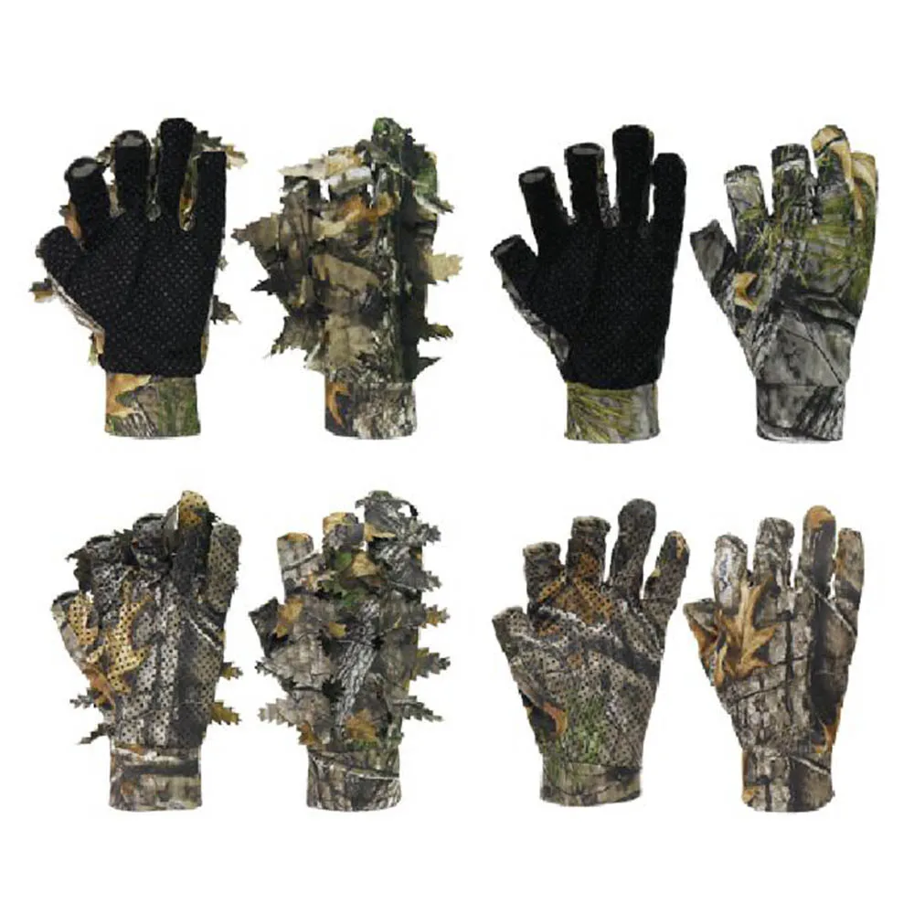 1 Pair 3D Leaf Camo… - image