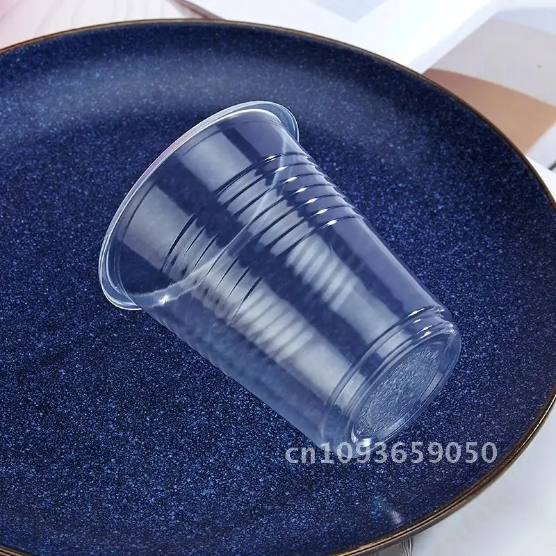 

100 pcs New clear Disposable plastic cup 250ml Kitchen Party Tableware Birthday Tasting outdoor picnic