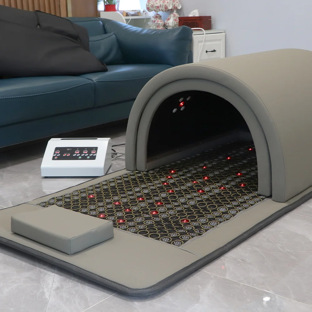FUMEI Infrared Photon Light Sauna Dome Tourmaline Germanium Jade Stone Energy Dome Fir Dome Sauna