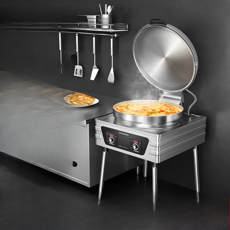 

Commercial electric cake pan double-sided heating electric heating large electric scone lasagna sauce-flavored pancake vertical