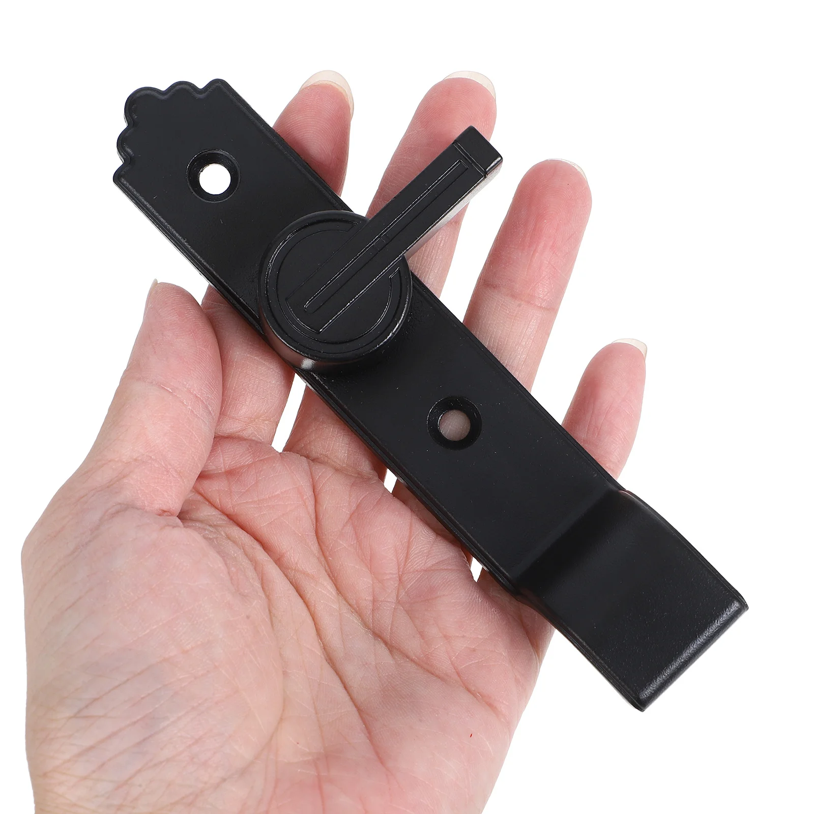 قفل الباب المحمول مزلاج البطاقة لا الحفر قفل أمان الباب الداخلي للحمام الحظيرة شقة تعزيز الأمن