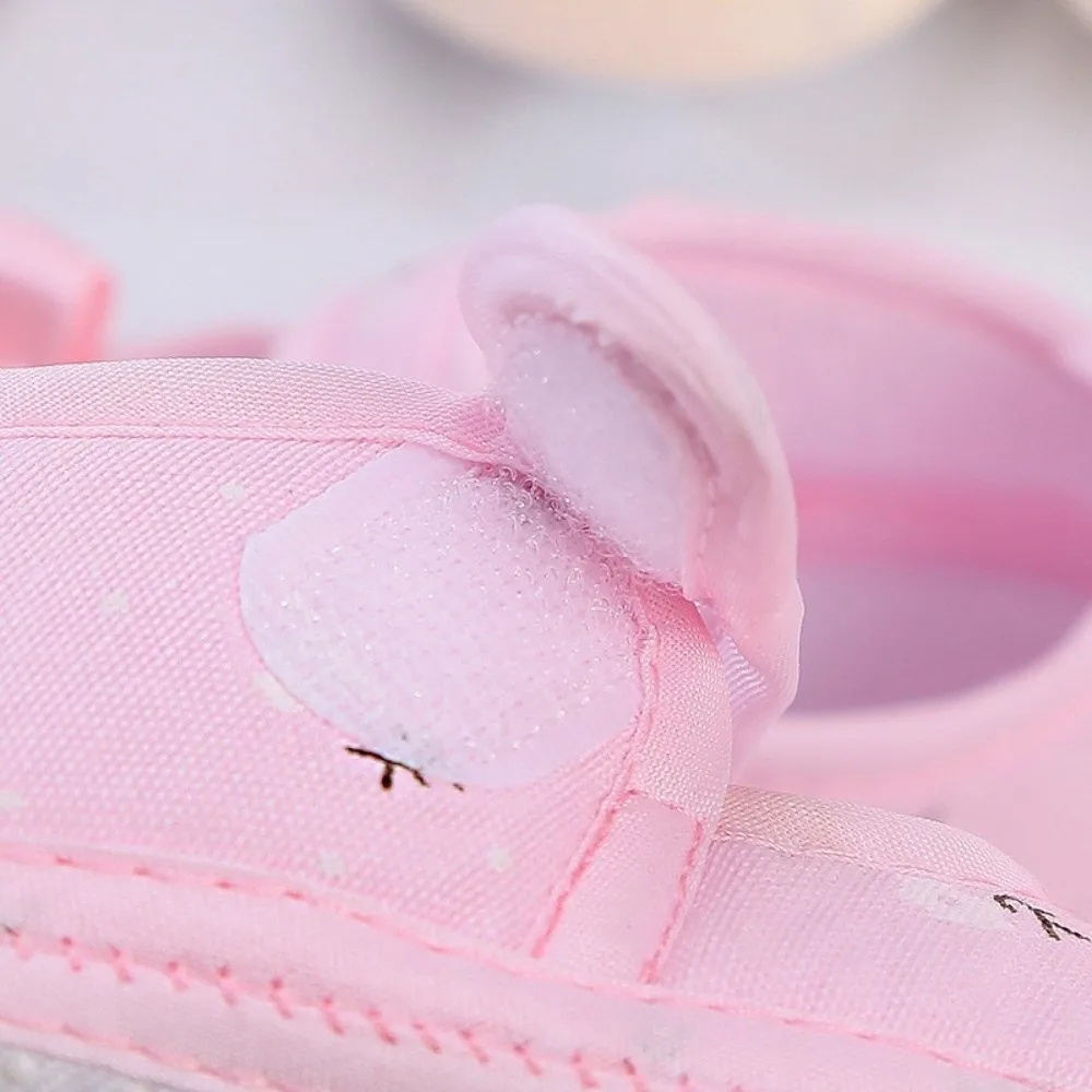 High Quality 0-12months Toddler Shoes Anti-slip Cute Bow Soft Bottom Shoes Comfortable Breathable Princess Shoes Spring Summer