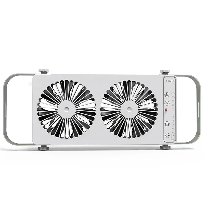 Hot Sale RV 12V Silent Movable Portable Fan Ventilation and Easy To Carry Window Exhaust Fan Caravan RV Parts Accessories