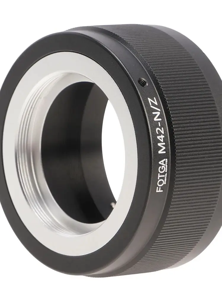Adapter FOTGA do obiektywów M42 do aparatów Nikon Z5 Z6 Z7 Z50 Z7II Z6II z mocowaniem Z, adapter obiektywu do aparatów pełnoklatkowych, zabezpieczenie obiektywu. — zdjęcie produktu 7