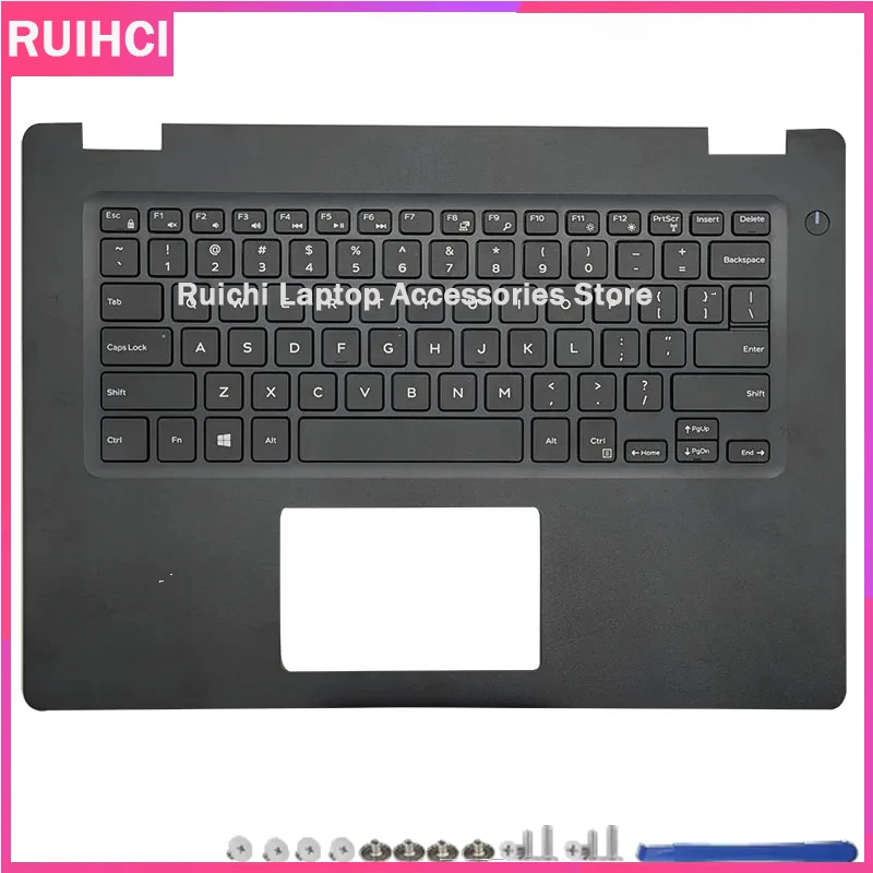 For Latitude 3490 L3490 E3490 P89G LCD Back Cover Front Bezel Palmrest Upper Bottom Case Hingecover