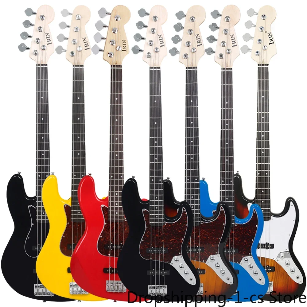 IRIN 4 Strings 20 Frets Electric Bass Guitar Sapele Bass Guitar Guitarra With Connection Cable Wrenches Parts & Accessories