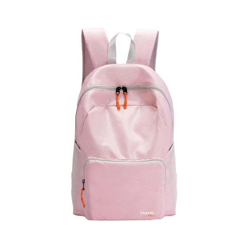 Mochila plegable de gran capacidad para mujer, bolsa de ordenador ligera para estudiantes, bolsa de Montañismo de viaje al aire libre