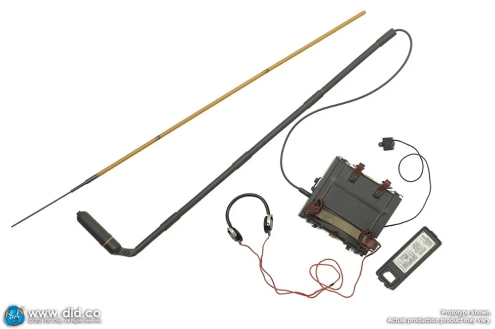 1/6 DID D80180 Action Figure Soldato Attrezzature per utensili Mini giocattoli Modello Miniera Giocattoli Rivelatore Materiale PVC Accessori per 12 "Bambola FAI DA TE