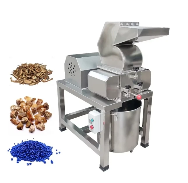 

Herb Dry Mushroom Primary Coarse Crusher Fish Bone Rough Pulverizing Fruit Vegetable oyster Shells Grinding Machine