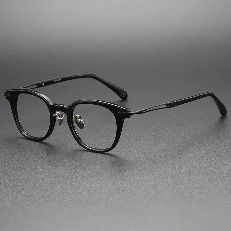 Customizable TAYLOR styledesign THICK Eyeglasses Frames vintage TARO Acetate TITANIUM Reading Glasses Frame Men Women