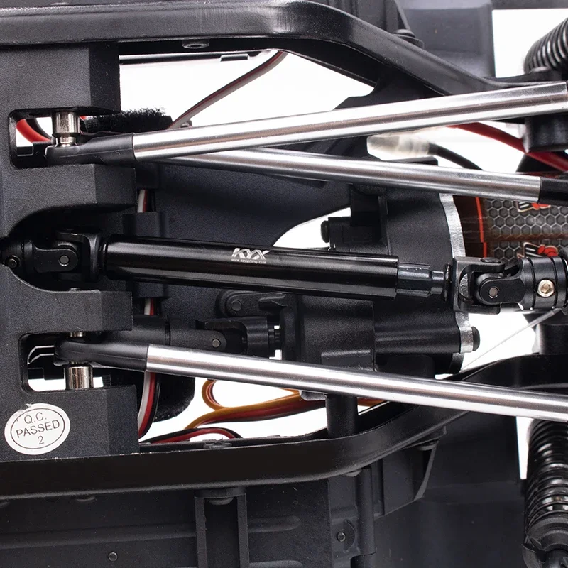 KYX レーシングハードスチールセンタードライブシャフトアップグレードパーツアクセサリー 1/10 RC クローラー車 Redcat Gen8 スカウト II 用