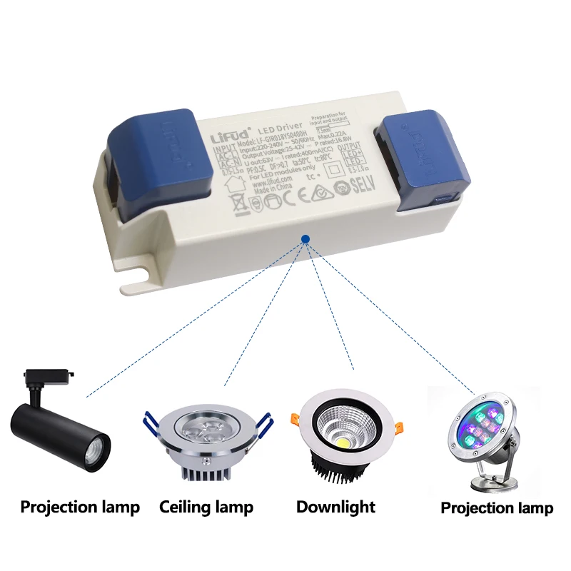 Imagem -06 - Fonte de Alimentação com Driver Led sem Cintilação Lfp Série Lf-girxxxys 135ma 200ma 300ma 600ma 700ma 900ma 1000ma 1200ma 1300ma 1500ma