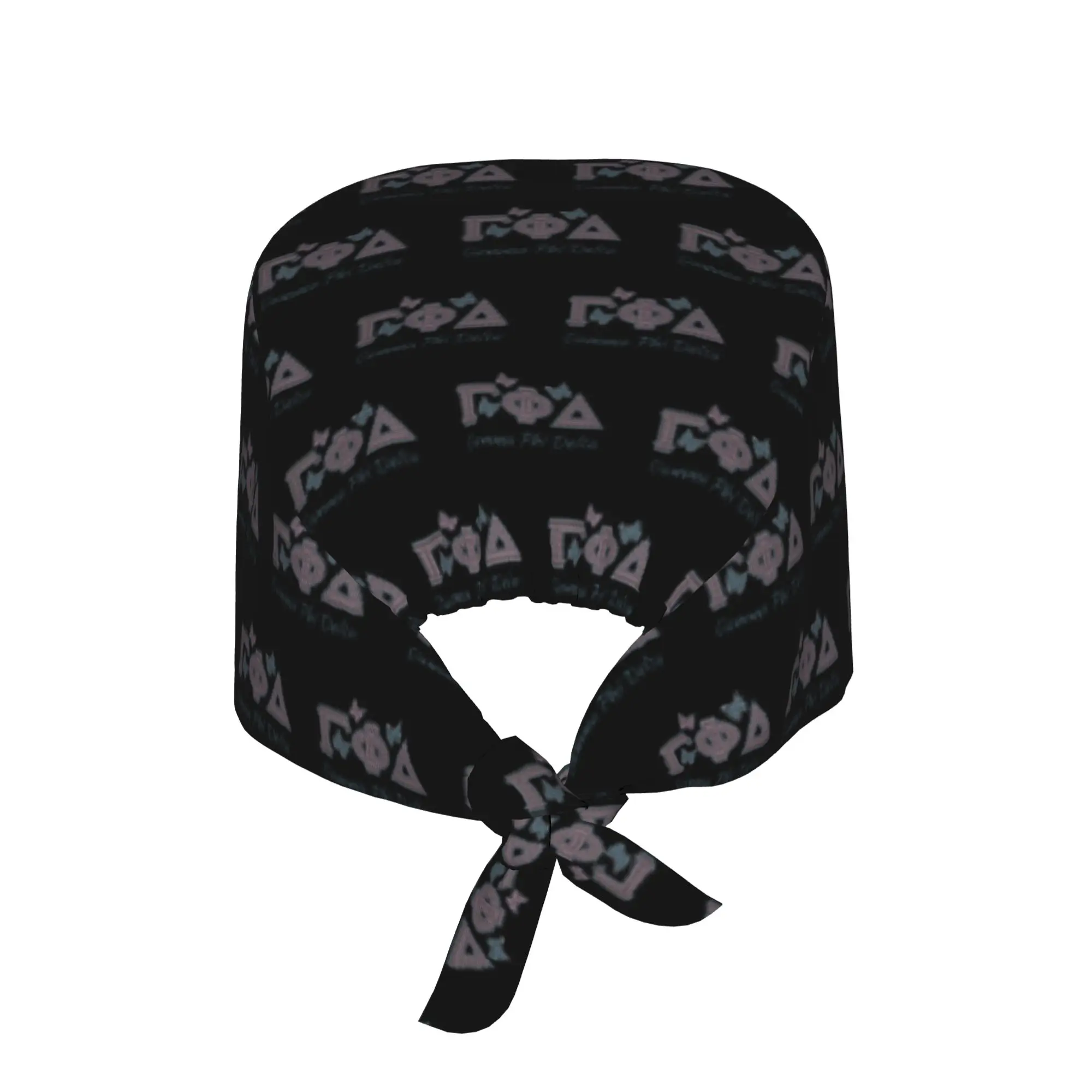 Gamma Phi Delta Nursing Work Cap Surgical Scrub Caps Unisex Nursing Hair Hats African American Sorority Work Scrubs Hat for