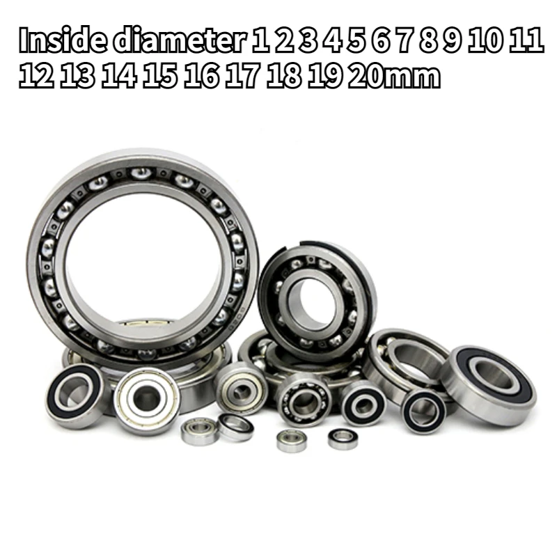 1PCS Inner Diameter 20mm Non-standard Deep Groove Ball Bearings  20*30*13 32*32*10 20*35*8 Outer Diameter 30 32 35 36 37 38 40mm