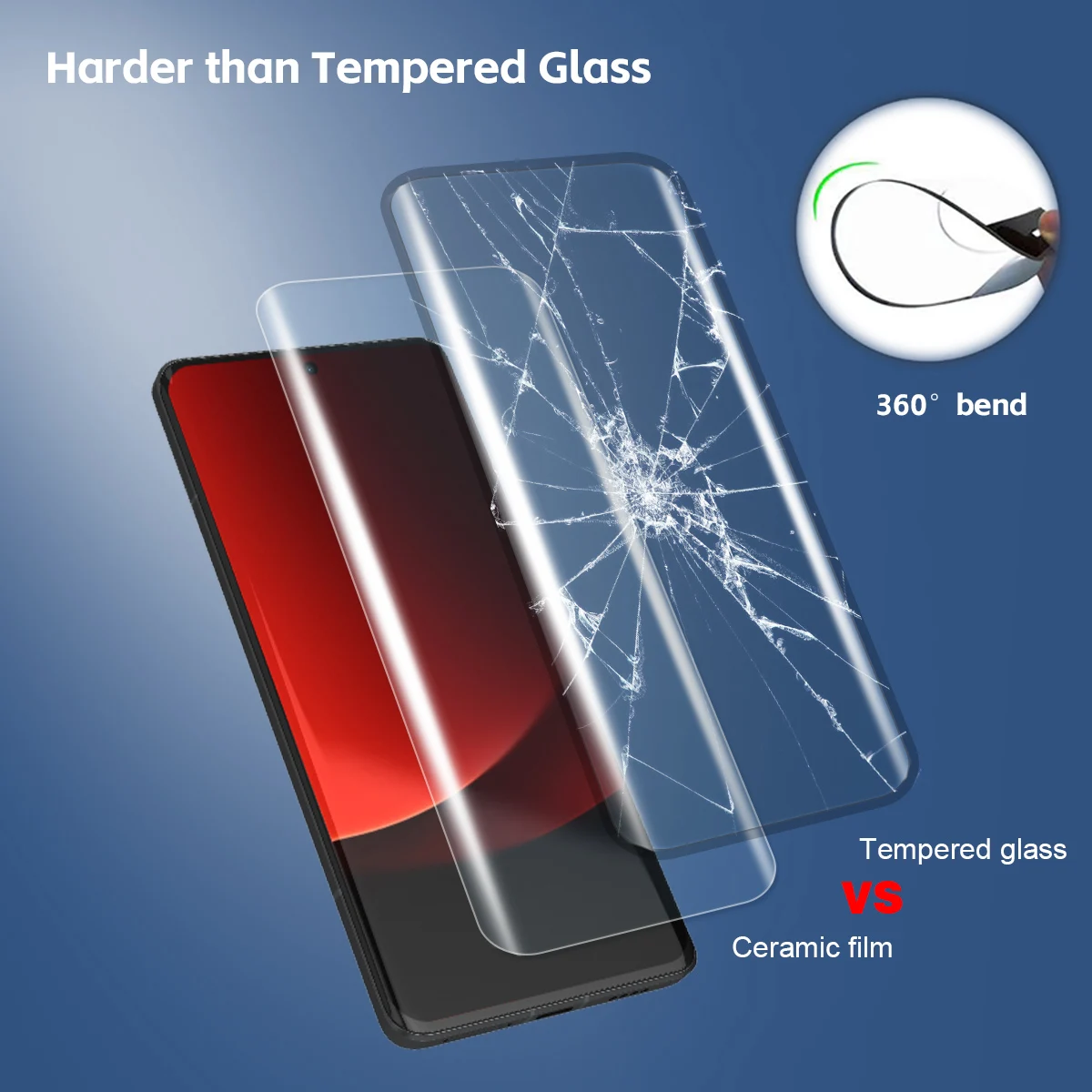2-3Pcs Curved Screen Protector For Oneplus 13 1+13 Ceramic Film with Install Kit