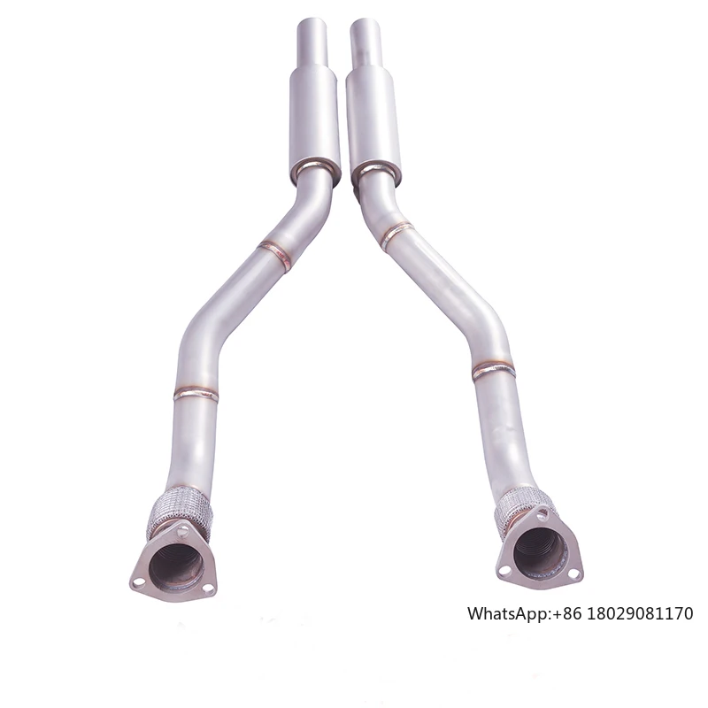 

Wholesale Audi A6 A7 3.0T Downpipe Exhaust Valvetronic Exhaust System Downpipe With Good Quality