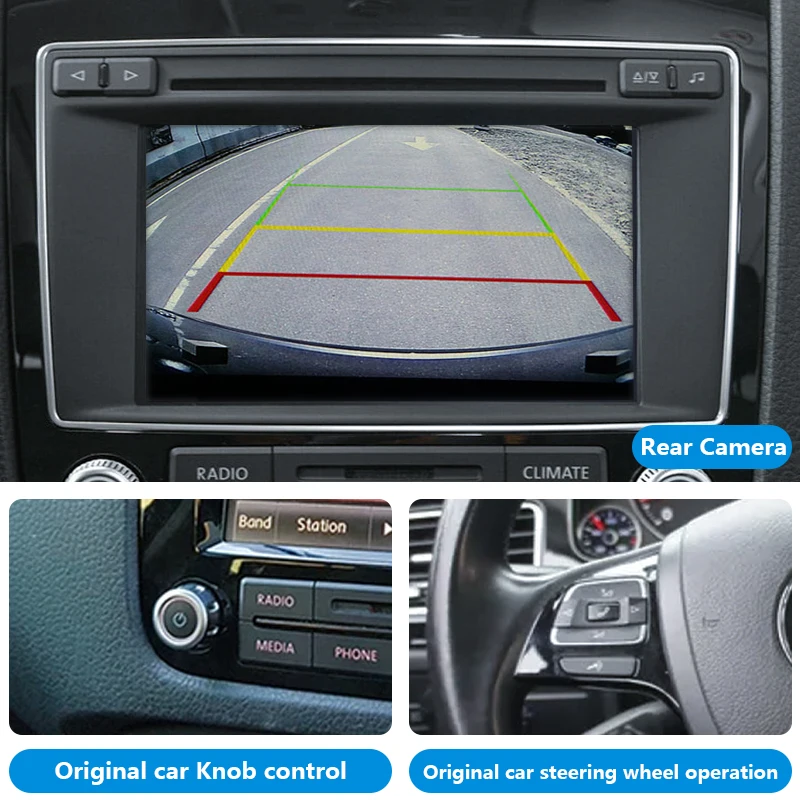 2010-2017/Toyo.ta 2014-2017 RCD550 | Ap.ple Wireless CarPlay Module Android Auto GPS Navigation
