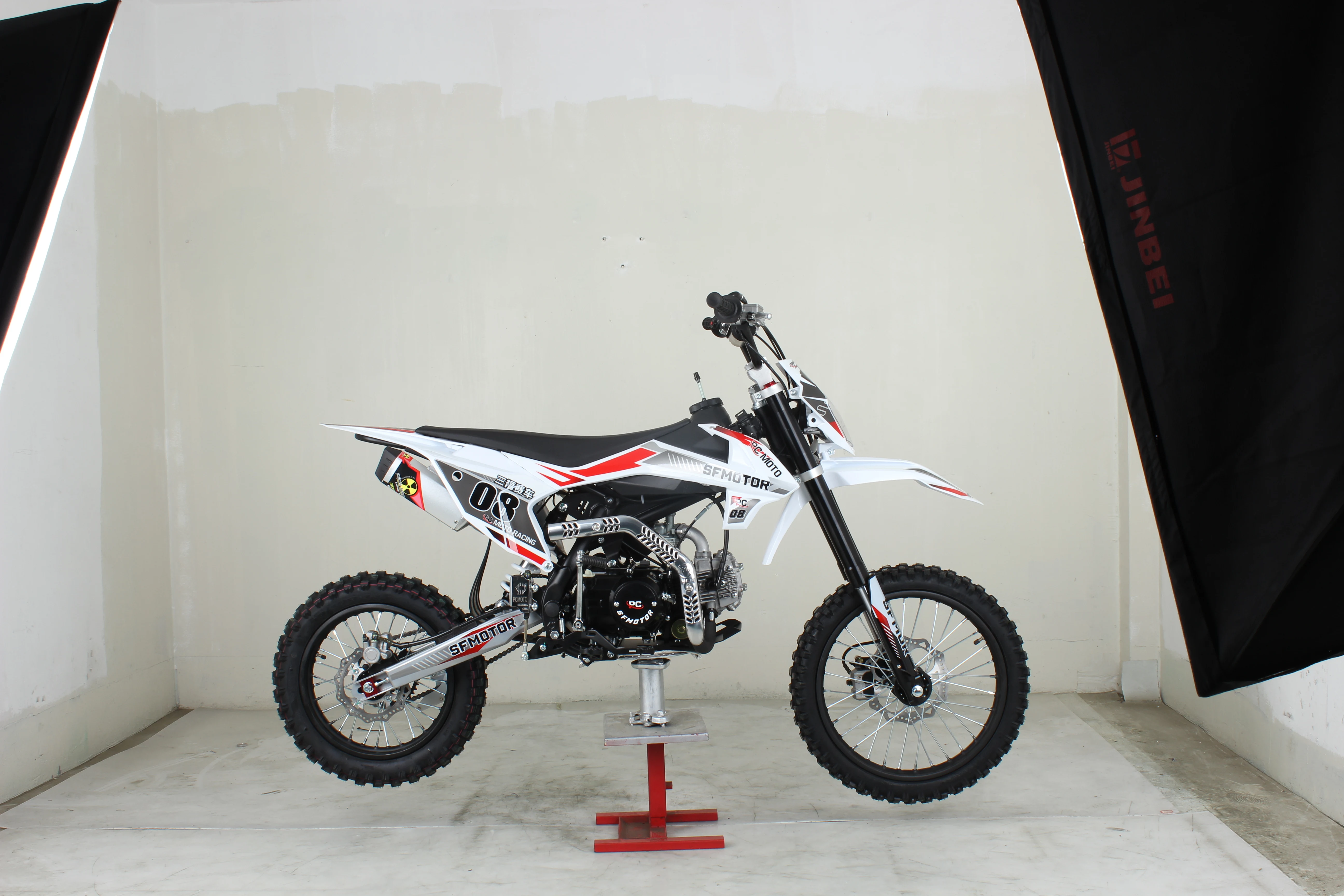 125CC Electric Start Off-Road Pit Bike, Affordable Durable Off-Road Motorcycle For Outdoor Riding