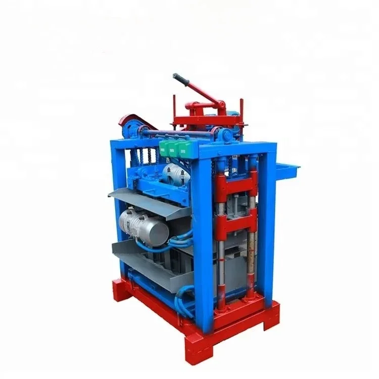 Motor Beton Cement Blok Making Machine Prijs Automatische Holle Klei Baksteen Making Machines te koop Goede prijs