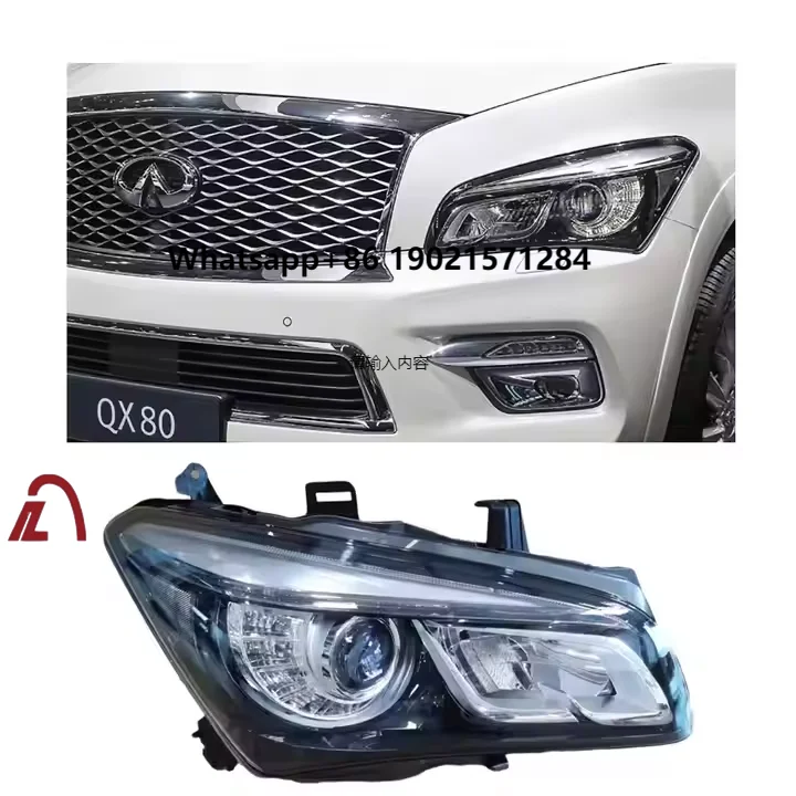 

Auto Headlight Light QX80 LED 12V Car Headlights Adaptive for Infiniti QX80 2014-2017 Car Accessories Headlight