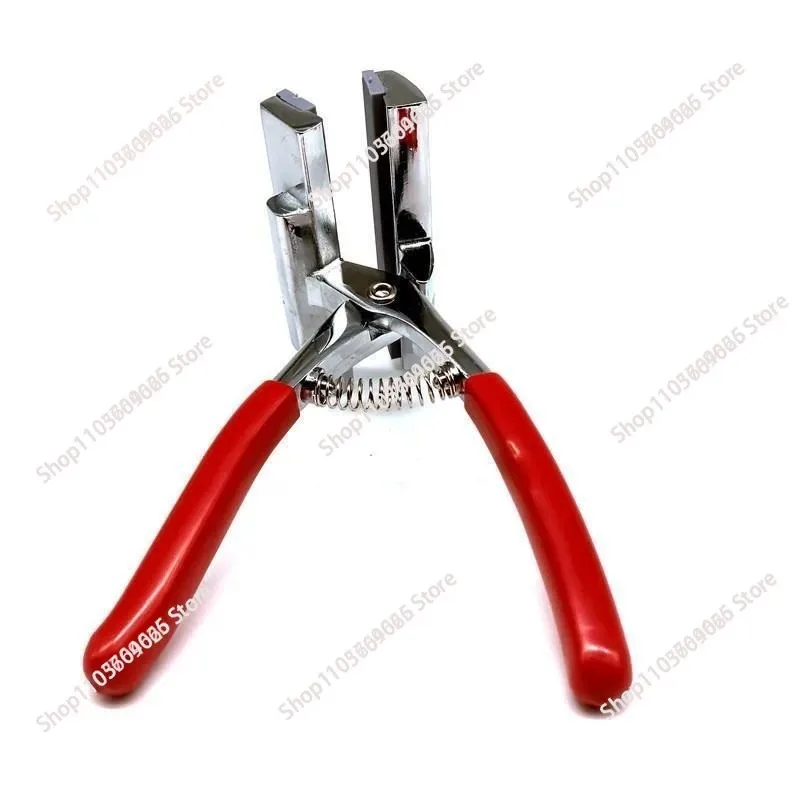Red Handle Clamp Cloth Stretched Canvas Pliers,Painting Stretch Fabric Clamp Pliers Art Supplies 1pcs