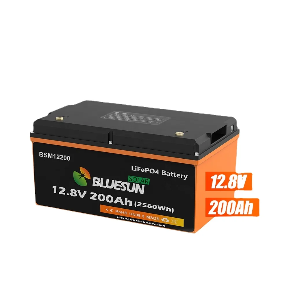 

Deep Cycle Lithium Battery 200Ah 12V 24V Lead-Acid Replacement Battery For Camping Car And Ups Or Solar