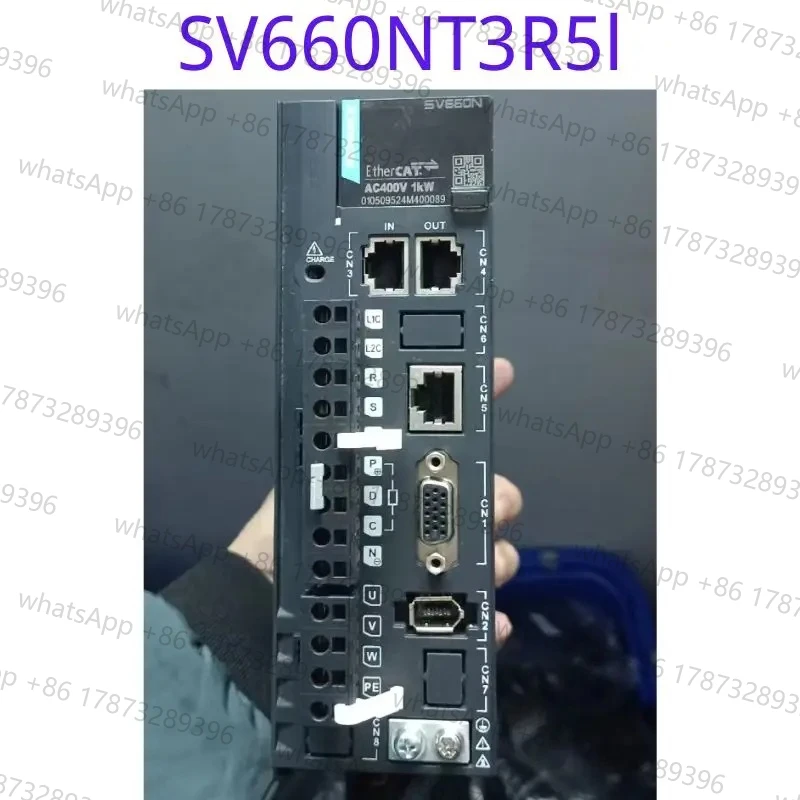 

Used servo driver SV660NT3R5l 1KW functional test intact