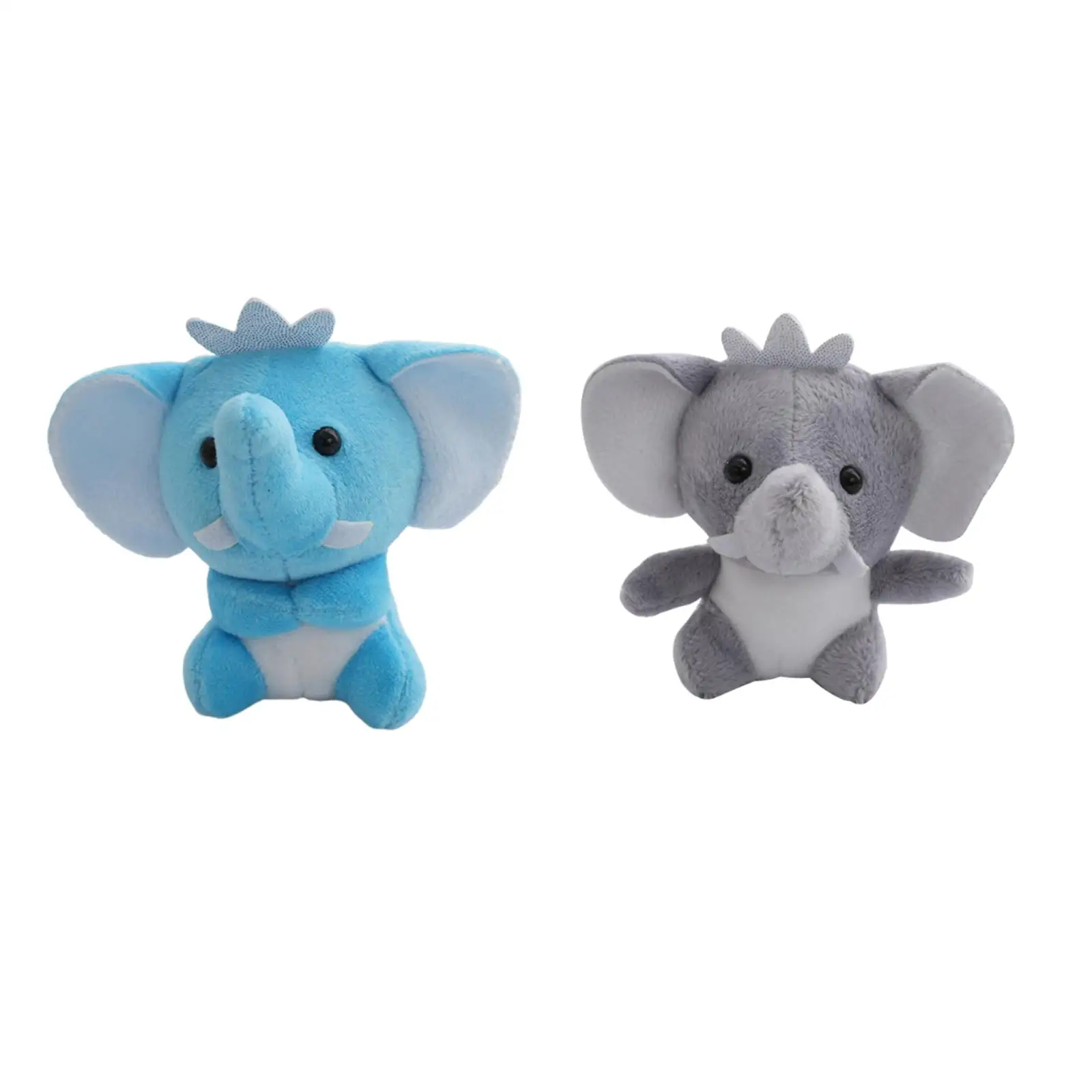 Colgante de Peluche de Elefante, Decoración para Fiestas, 10 cm, Adorno para Bolsos, Llaveros, Colgante para Niños y Niñas, Regalo para Fiestas