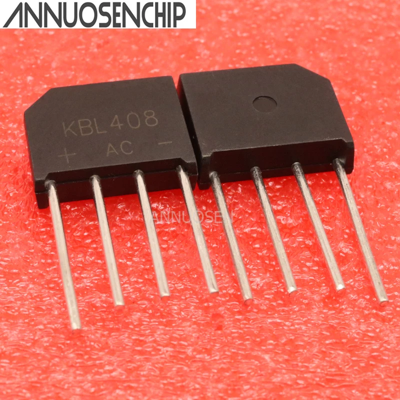 10PCS KBL406 KBL410 KBL408 KBL608 KBL610 KBL-406 KBL-408 KBL-410 KBL-608 KBL-610 4A 6A 600V 800V 1000V